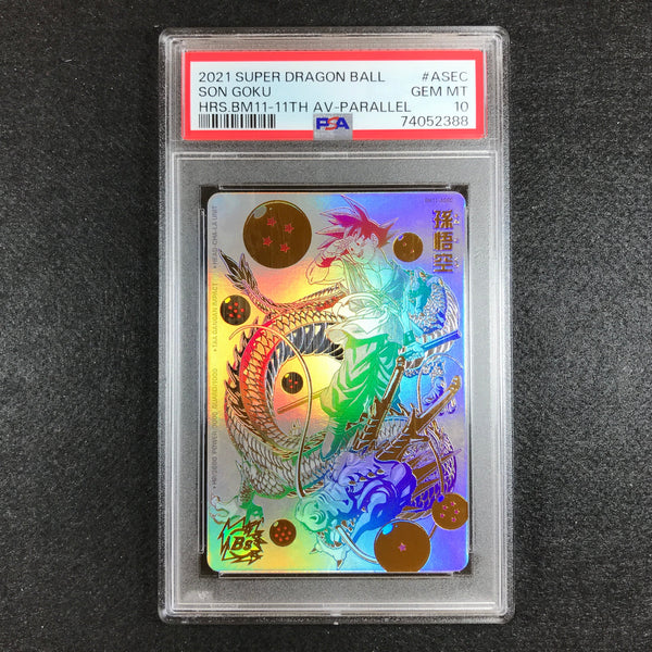 PSA 10 Son Goku - BM11-ASEC - 11th Anniversary Parallel 388