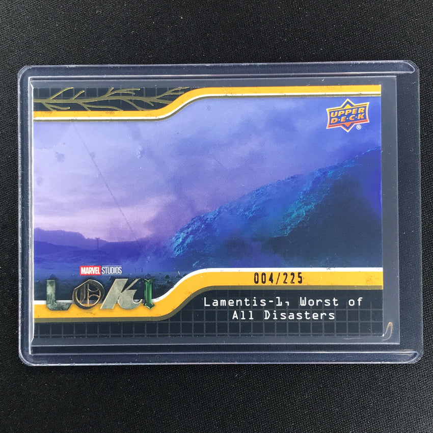 2023 Loki Season 1 Lamentis-1 Worst Of All Disasters Base Yellow /225 No 31