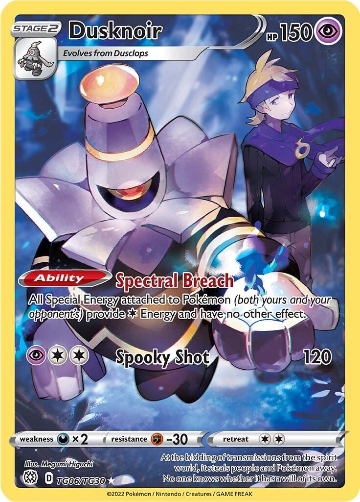 Dusknoir - TG06/TG30 - Holo Rare