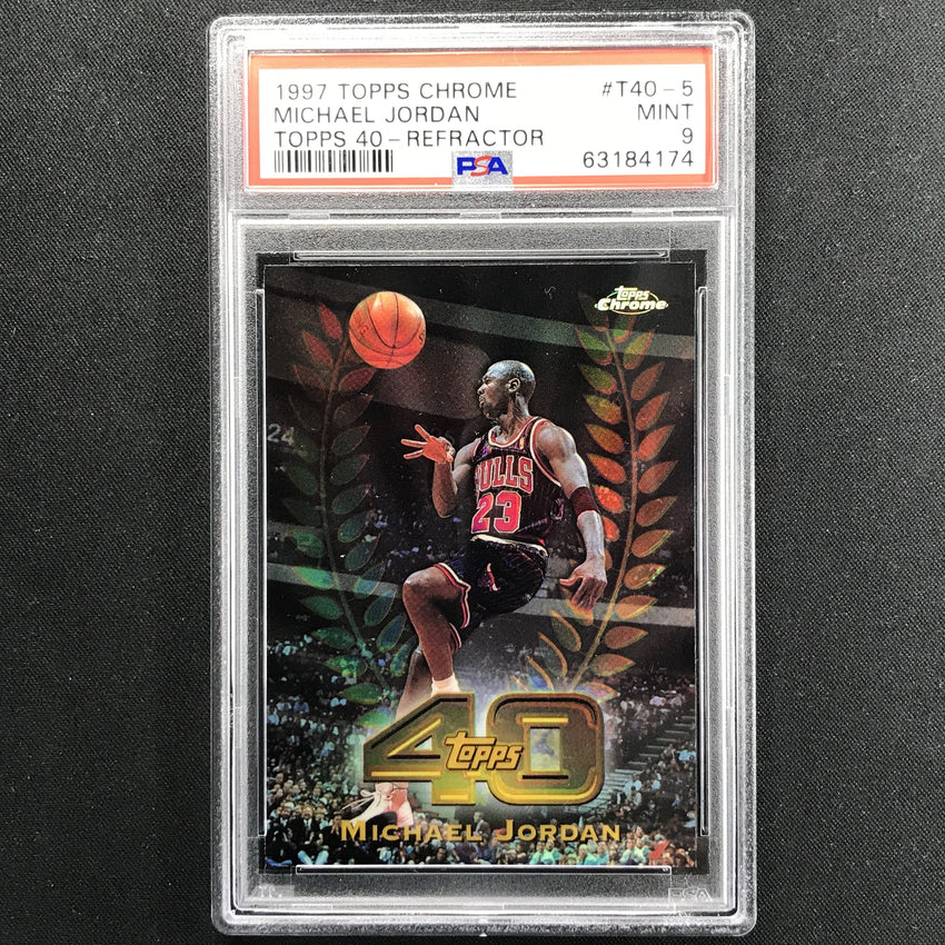 Michael Jordan topps chrome psa9 - その他