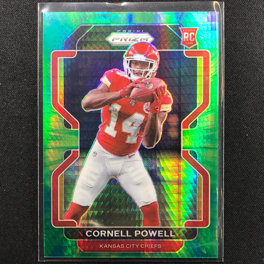 2021 Prizm Cornell Powell Rookie Hyper 131/175 – Cherry Collectables