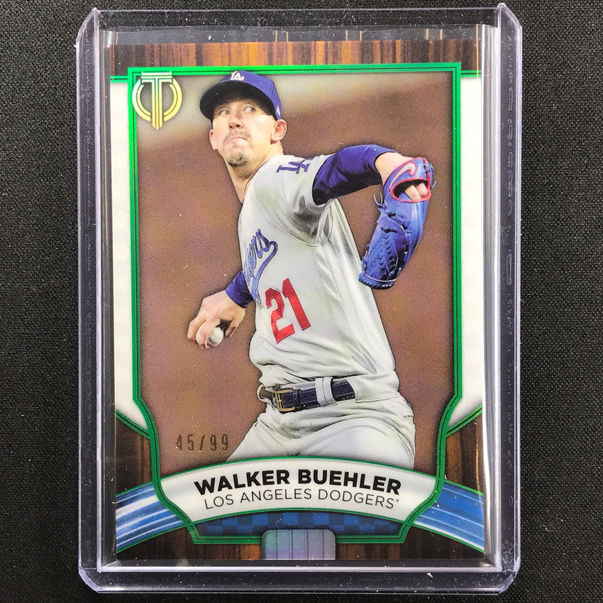 2022 Tribute Walker Buehler Green 45/99