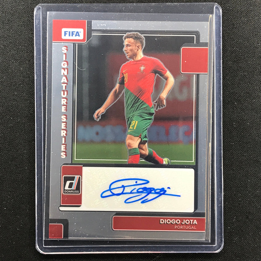 2022-23 Donruss Fifa Diogo Jota Signature Series Auto Base No Djo