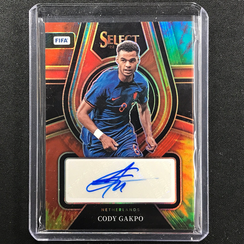 2022-23 Select Fifa Cody Gakpo Select Signatures Auto Tie-dye 10/15