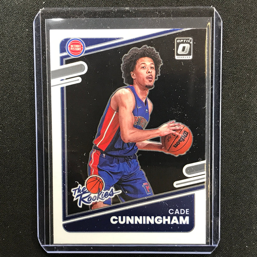 2021-22 Donruss Optic CADE CUNNINGHAM The Rookies Base #1