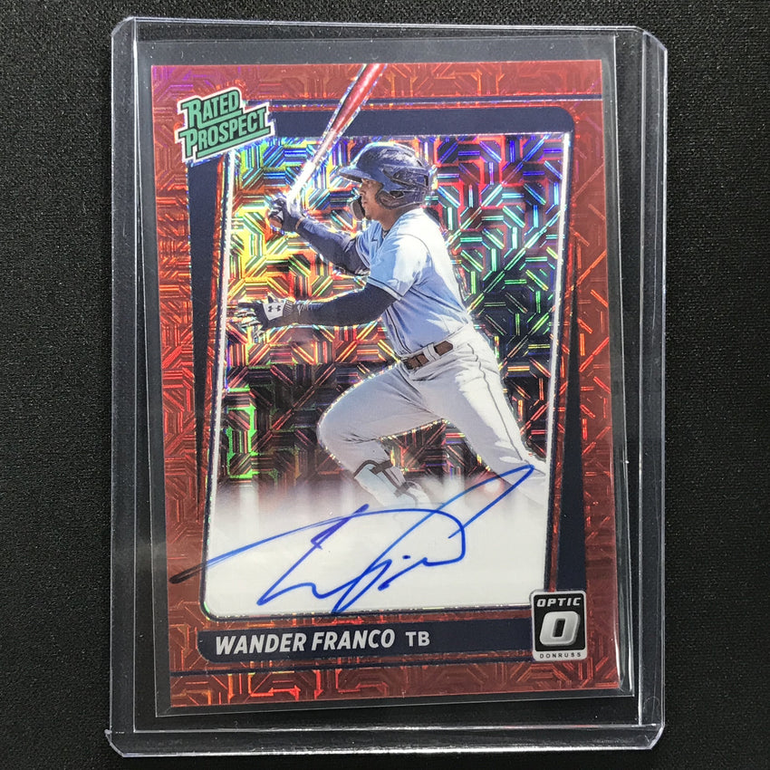 21 retailer Panini donruss rated prospects Wander Franco