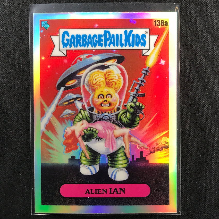 2021 Chrome Garbage Pail Kids GPK OS4 ALIEN IAN Refractor #138a