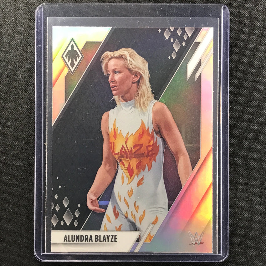 2022 Chronicles WWE ALUNDRA BLAYZE Phoenix Silver Prizm #306