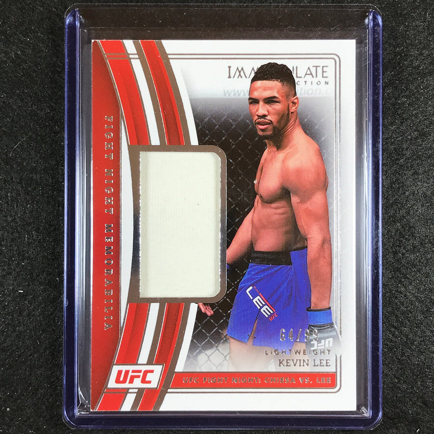 2023 Immaculate Kevin Lee Fight Night Memorabilia Relic 64/99