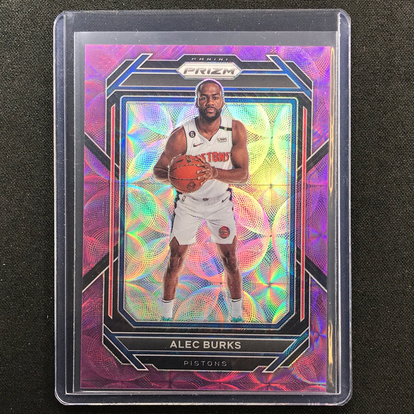 2022-23 Prizm Alec Burks Choice Purple Scope 7/20