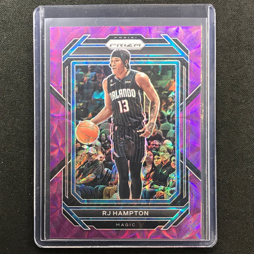 2022-23 Prizm RJ HAMPTON Choice Purple Scope 3/20 – Cherry Collectables