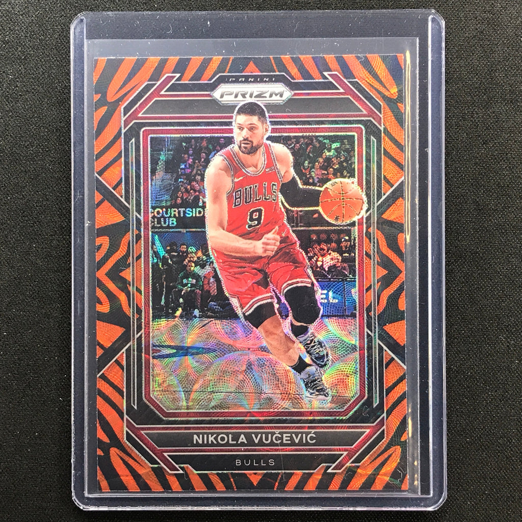 2022-23 Prizm NIKOLA VUCEVIC Choice Tiger Stripe SSP #80 – Cherry ...