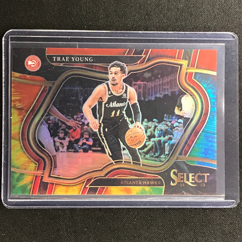 2022-23 Select Trae Young Courtside Tie-dye 6/25