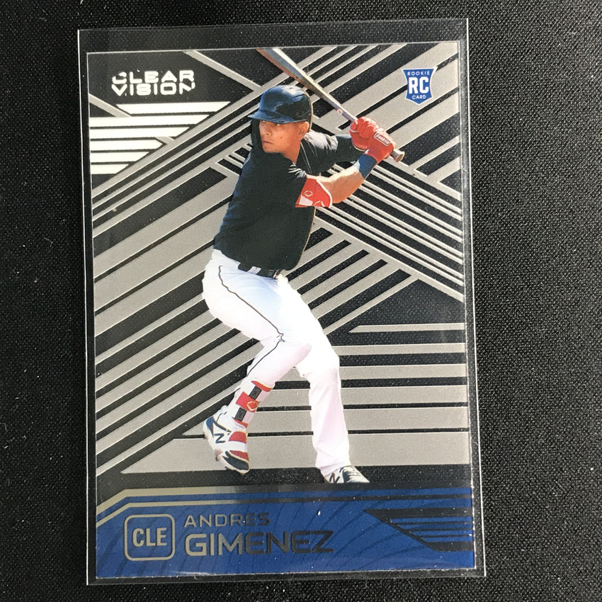 2021 Chronicles Andres Gimenez Clear Vision Rookie Base No 19