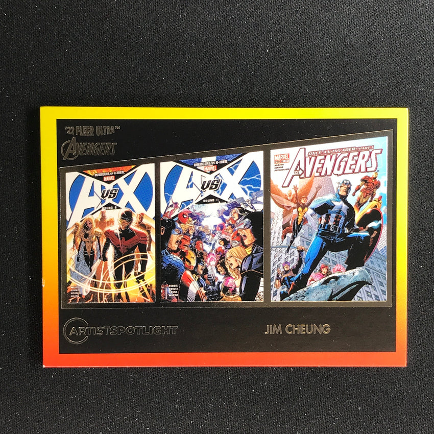 2022 Fleer Ultra Avengers JIM CHEUNG Artist Spotlight Base #10