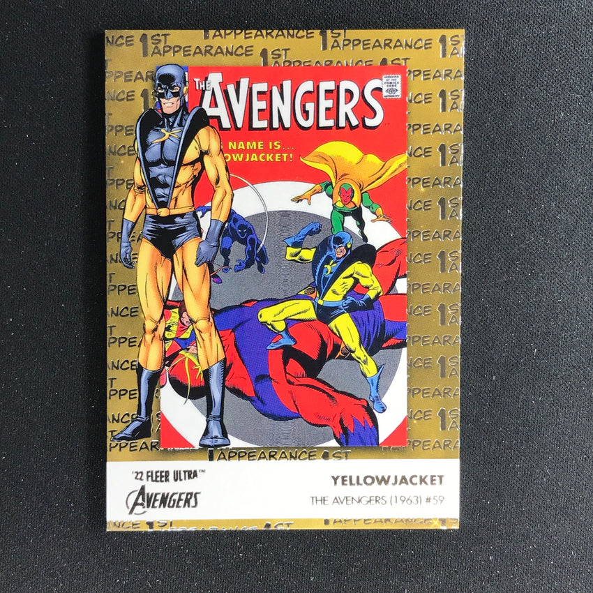 2022 Fleer Ultra Avengers YELLOW JACKET 1st Appearances Base #10