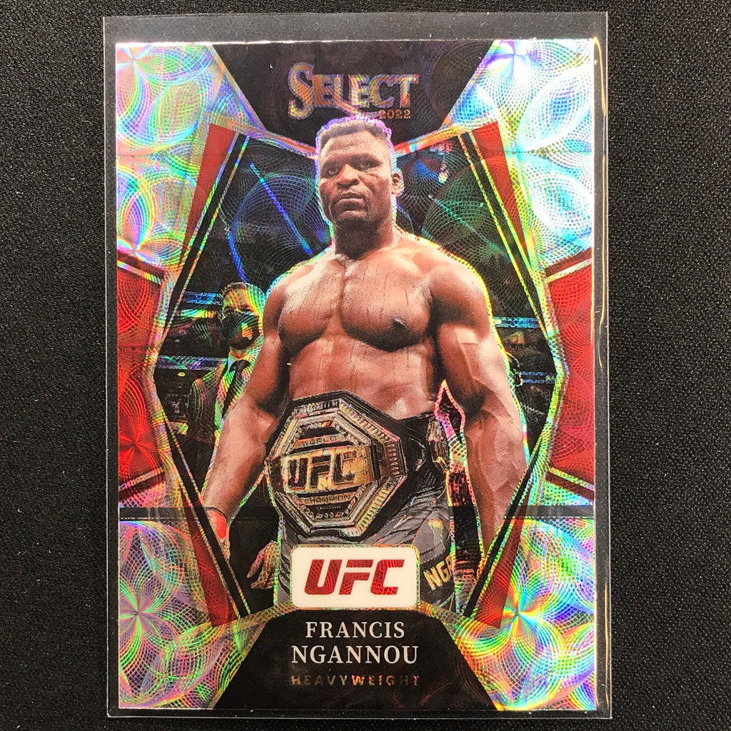 2022 Select Francis Ngannou Premier Level Scope No 131 – Cherry ...