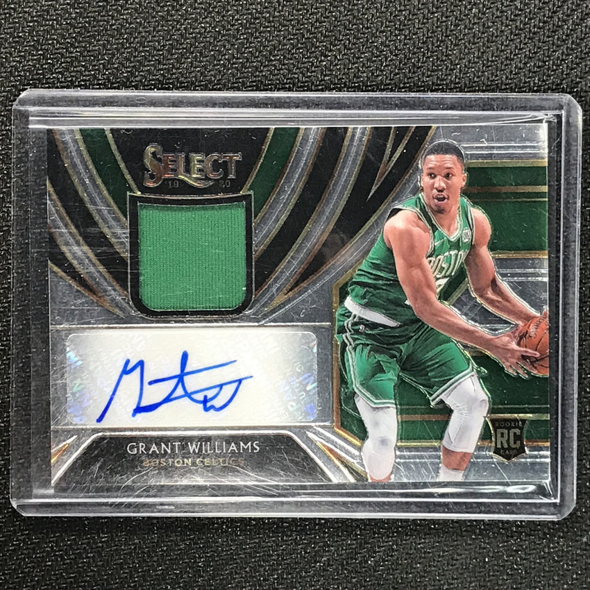 2019-20 Select GRANT WILLIAMS Rookie Jersey Auto 153/199-Cherry Collectables