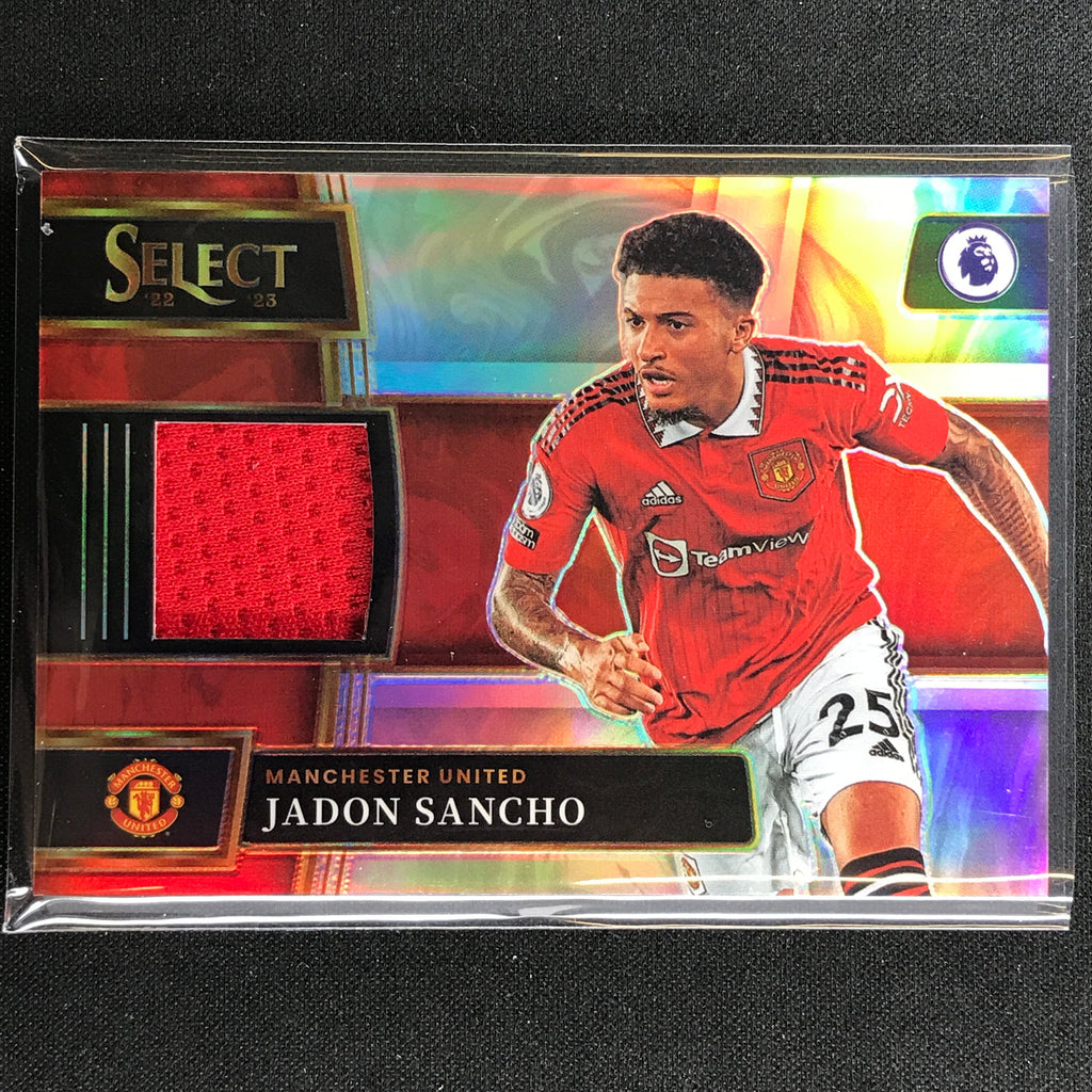 2022-23 Select EPL JADON SANCHO Select Memorabilia Relic Silver Prizm ...