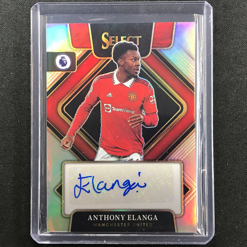 2022-23 Select EPL ANTHONY ELANGA Signatures Auto Silver Prizm #AEL ...