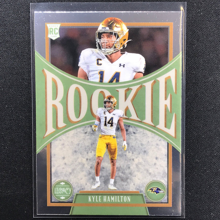 2022 Legacy KYLE HAMILTON Rookie Premium Edition Base #172