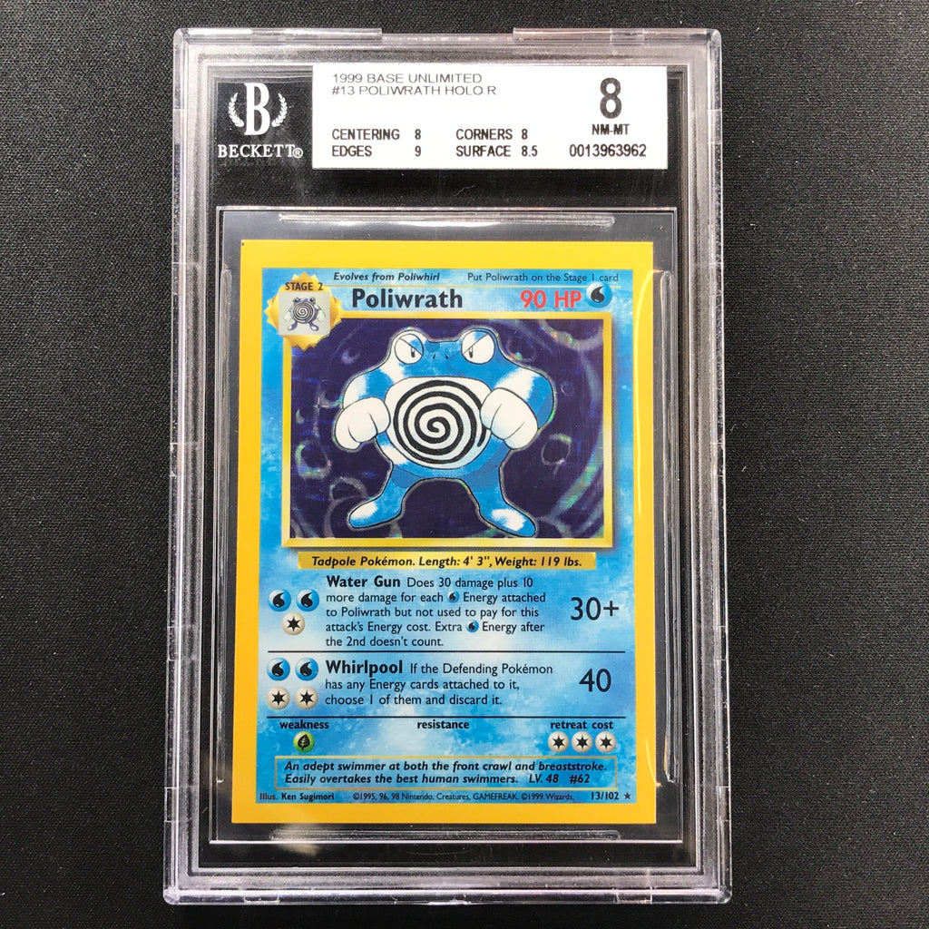 Poliwrath discount 13/102 BGS 9