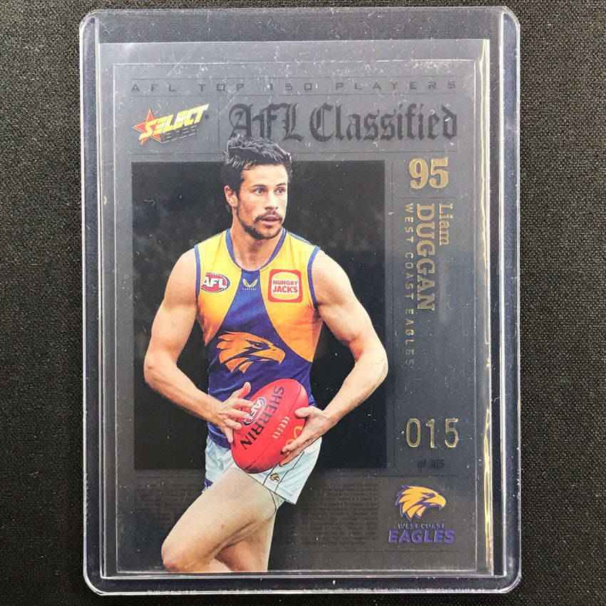 2023 Footy Stars Liam Duggan Afl Classified No 95 15/365