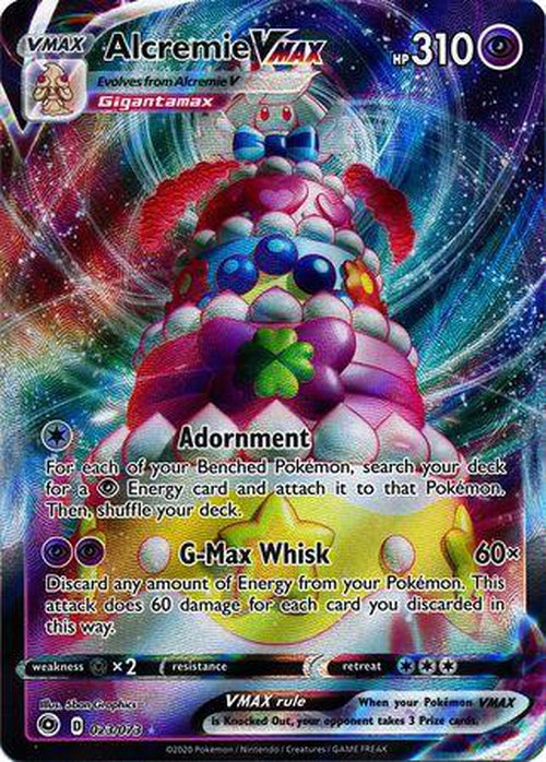 Alcremie VMAX - 023/073 - Ultra Rare - Champions Path-Cherry Collectables