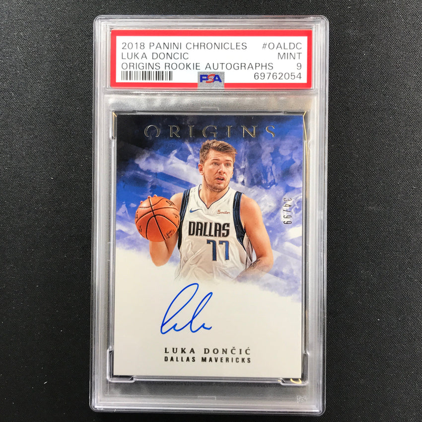 Luka Doncic outlet Chronicles Rookie PSA 9