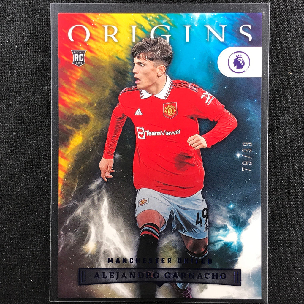 2022-23 Chronicles EPL ALEJANDRO GARNACHO Origins Rookie Blue 79/99 ...