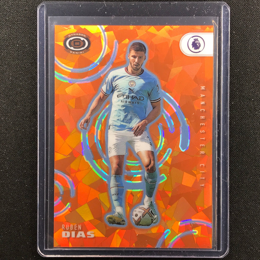 2022-23 Chronicles Epl Ruben Dias Dynagon Cracked Ice Orange 1/23