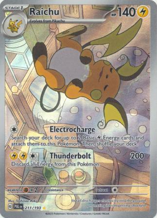 Raichu - 211/193 - Illustration Rare SV02 Paldea Evolved