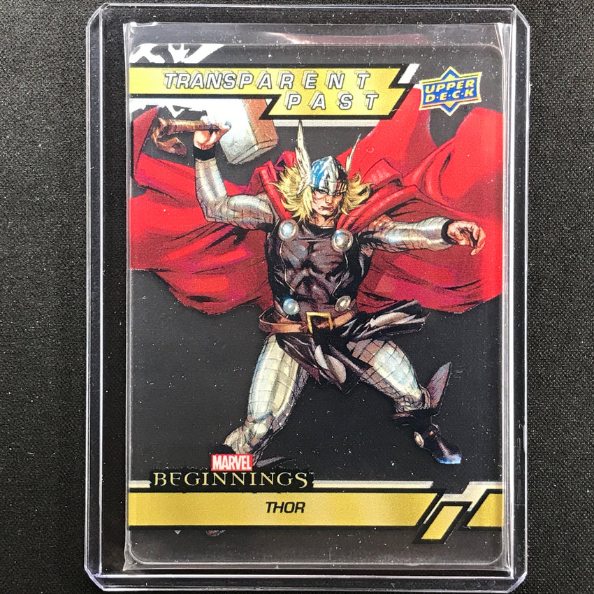 2022 Marvel Beginnings Vol. 2 Series 1 Thor Transparent Past Acetate Sp No 42