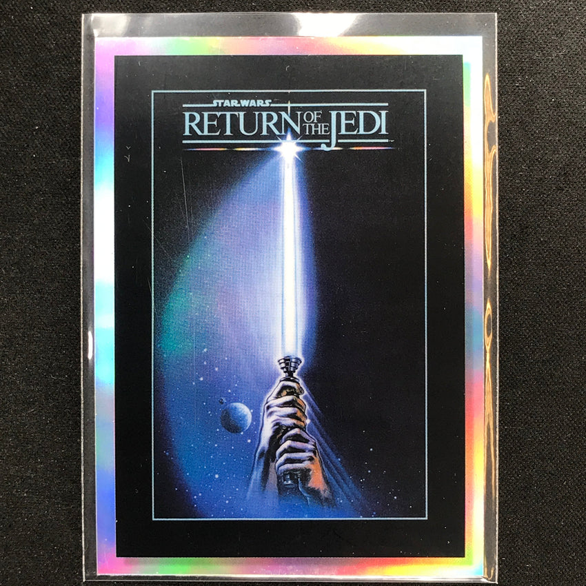 2023 Star Wars Galaxy Chrome RETURN OF THE JEDI 40th Anniversary Refractor #1