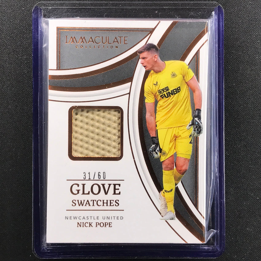 2022-23 Immaculate NICK POPE Glove Swatches Patch Relic Bronze 31/60 ...