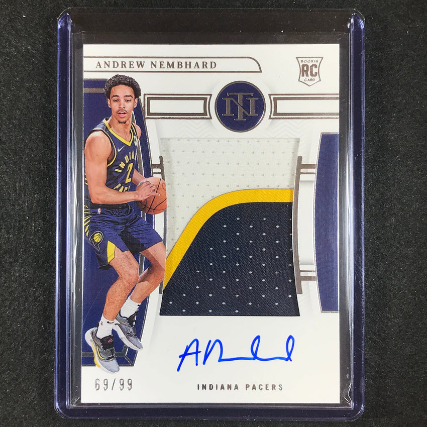 2022-23 National Treasures ANDREW NEMBHARD Rookie Patch Auto