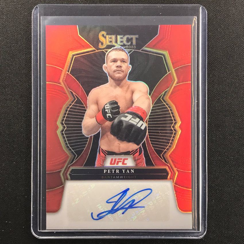 2023 Select Ufc Petr Yan Base Signatures Auto Red 62/99