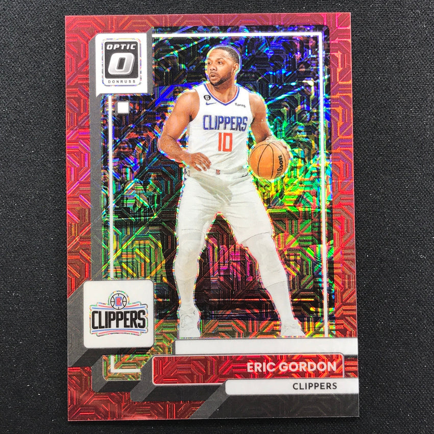 2022-23 Donruss Optic ERIC GORDON Choice Red Mojo 42/88 #183 – Cherry ...