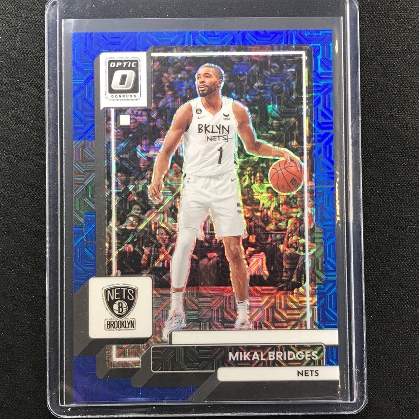 2022-23 Donruss Optic MIKAL BRIDGES Choice Blue Mojo 12/24 – Cherry ...