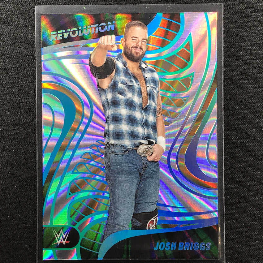 2023 Revolution Wwe Josh Briggs Sunburst 60/99