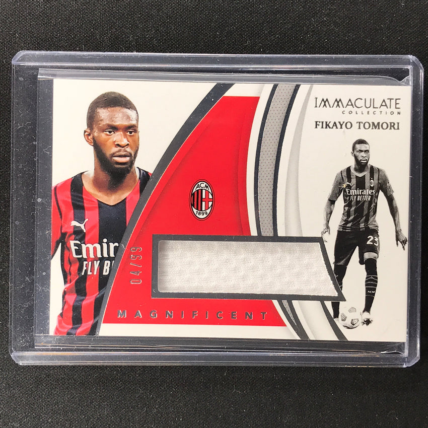 2021 Immaculate Fikayo Tomori Magnificent Jersey Relic Silver 4/99