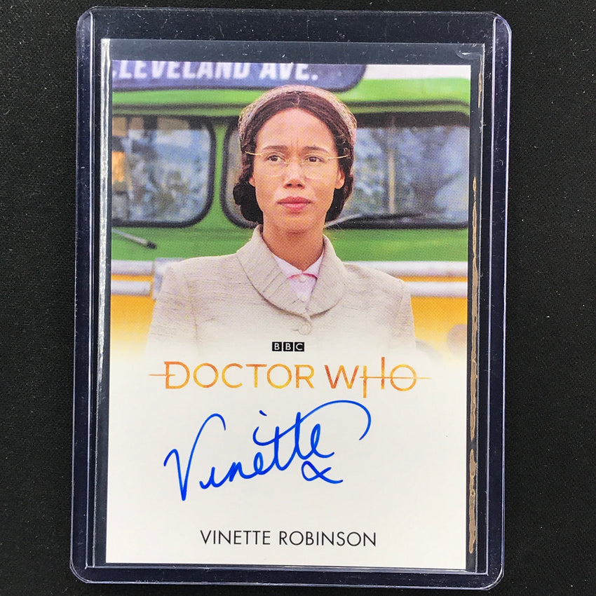 2022 Doctor Who Series 11 And 12 Vinette Robinson As Rosa Parks 11.3 Hobby Auto