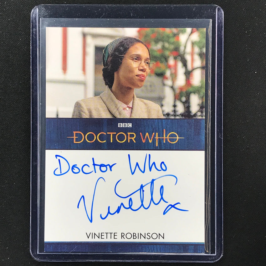 2022 Doctor Who Series 11 And 12 Vinette Robinson As Rosa Parks Inscription Auto