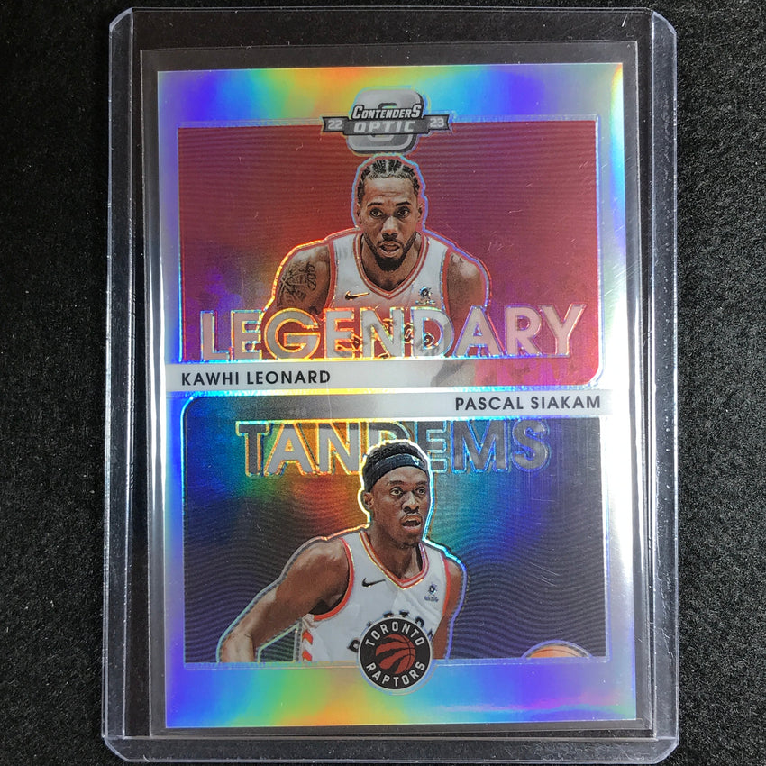 2022-23 Contenders Optic PASCAL SIAKAM KAWHI LEONARD Legendary Tandem Silver #12