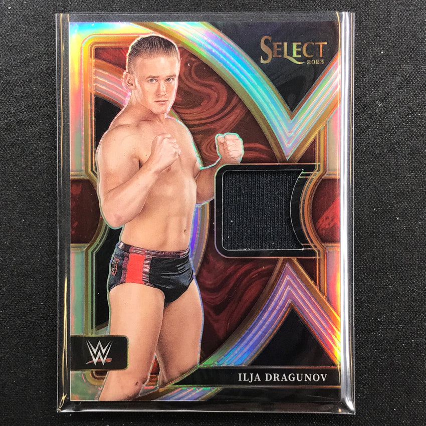 2023 Select Wwe Ilja Dragunov Selective Swatches Relic Silver Prizm No Ijd