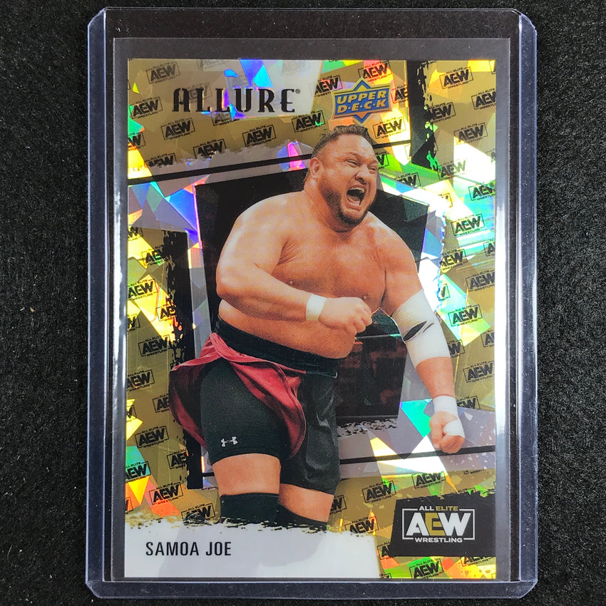 2022 Allure AEW SAMOA JOE AEW Logo Parallel 103/299 – Cherry Collectables