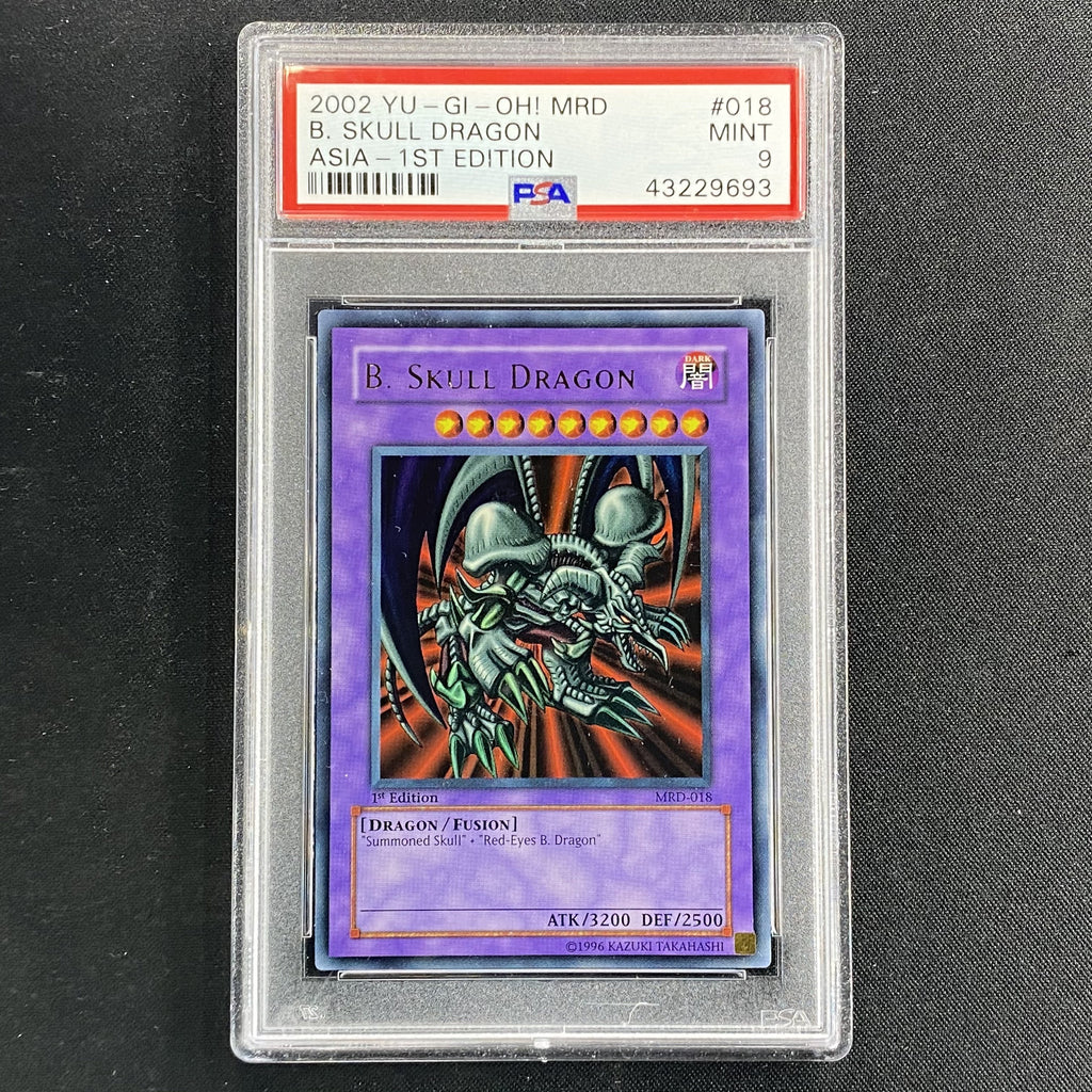 Psa 9 Asian-english B. Skull Dragon - Mrd-018 - Ultra Metal Raiders 1s ...