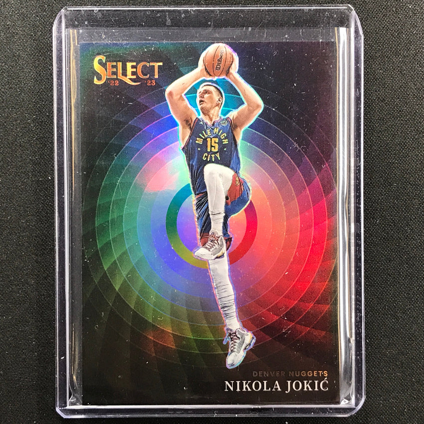 2022-23 Select Nikola Jokic Color Wheel Prizm Ssp No 5