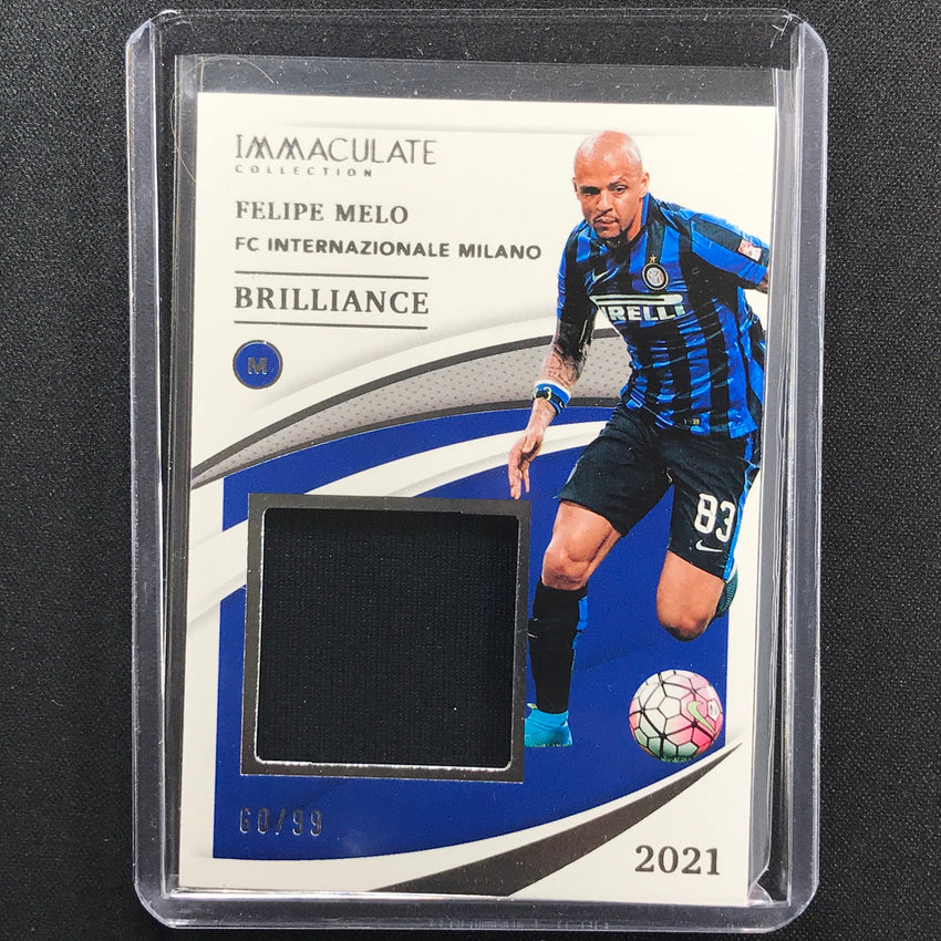 2021 Immaculate Felipe Melo Brilliance Jersey 60/99