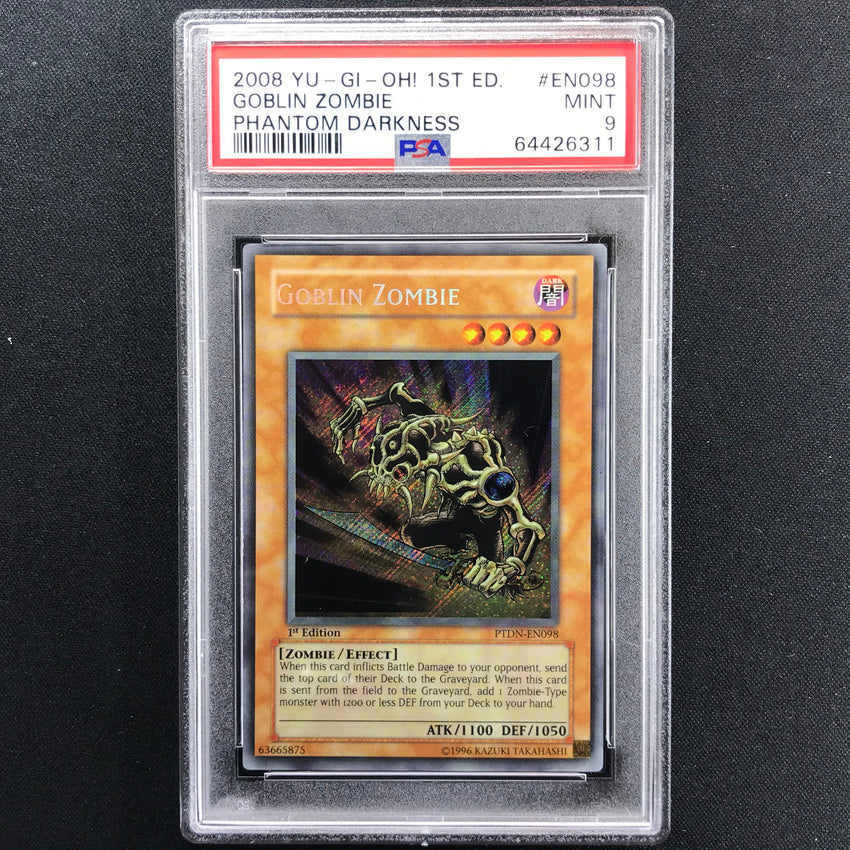 Yugioh Goblin newest Zombie secret rare first edition